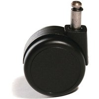 Rollen für weiche Böden Rollen-Ø 55 mm passend für Bürodrehstuhl Stiftlänge 25 mm Stift-Ø 10 mm Rollen für weiche Böden Rollen-Ø 55 mm passend für Bürodrehstuhl Stiftlänge 25 mm Stift-Ø 10 mm von FP