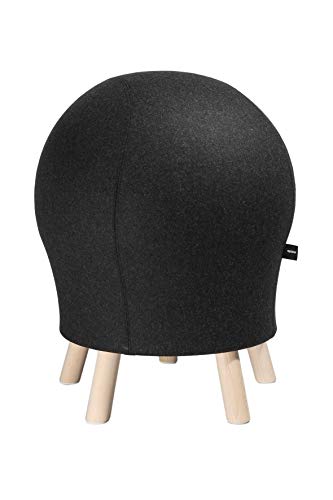 Topstar Sitzhocker Sitness 5 Alpine Filzoptik anthrazit von TOPSTAR