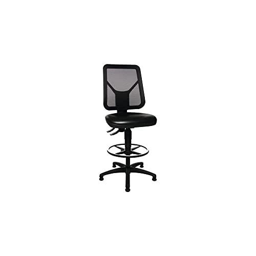 Topstar 73280 PU0T Arbeitsdrehstuhl"TEC 80 PK Counter", schwarz von TOPSTAR