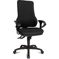 Topstar Action Star 1303 Schreibtischstuhl mit ergonomischer Rückenlehne - schwarz von Topstar