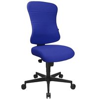 Topstar Bürostuhl Art Comfort, SP800T38 Stoff blau, Gestell schwarz von Topstar