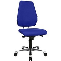 Topstar Bürostuhl Body Balance S30, SI99T26 Stoff blau, Gestell alu von Topstar