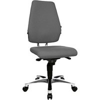 Topstar Bürostuhl Body Balance S30, SI99T23 Stoff grau, Gestell alu von Topstar