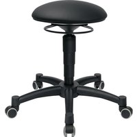 Topstar - Drehhocker Body Balance m.Rl.Kunstlederpolster schwarz Sitz-H.420-550mm Topstar - Drehhocker Body Balance m.Rl.Kunstlederpolster schwarz Sitz-H.420-550mm von Topstar