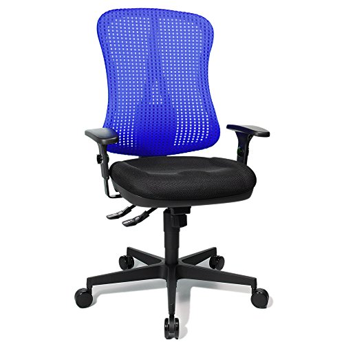 Topstar Bürostuhl Head Point SY inkl. Armlehnen schwarz/blau von TOPSTAR