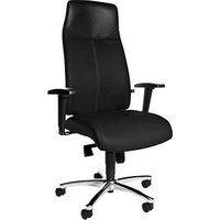 Topstar Bürostuhl High Sit Up, SU39T BG0 Stoff schwarz, Gestell chrom von Topstar