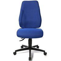 Topstar Bürostuhl Lady Sitness®, LT0BK BC6 Stoff blau, Gestell schwarz von Topstar