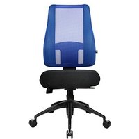 Topstar Bürostuhl Lady Sitness® Deluxe, LT20B0W506 Stoff blau, Gestell schwarz von Topstar