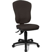 Topstar Bürostuhl Point 80, 8180 G08 Stoff braun, Gestell schwarz von Topstar