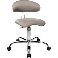 Topstar Bürostuhl Sitness® 40, ST290W53 Stoff grau, Gestell chrom von Topstar