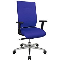 Topstar Bürostuhl Sitness 70, PS79BH W56 Stoff blau, Gestell alu von Topstar