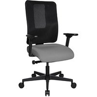 Topstar Bürostuhl Sitness Open X (N) Deluxe, OX300TW2 T230 Stoff grau, Gestell schwarz von Topstar