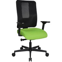 Topstar Bürostuhl Sitness Open X (N) Deluxe, OX300TW2 T350 Stoff grün, Gestell schwarz von Topstar