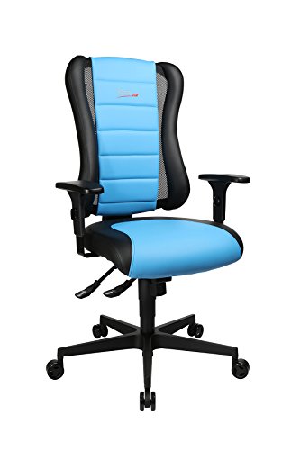 Topstar Bürostuhl Gamingstuhl Sitness RS inkl. Armlehnen schwarz/blau von TOPSTAR