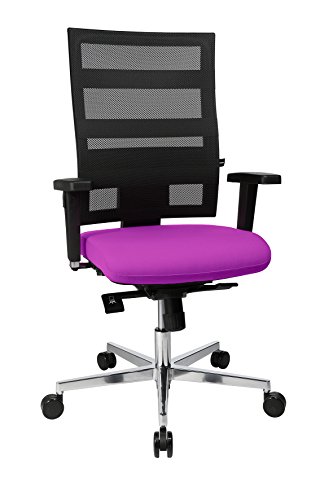 Topstar Bürostuhl Sitness X-Pander Plus inkl. Multifunktions-Armlehnen lila/schwarz von TOPSTAR