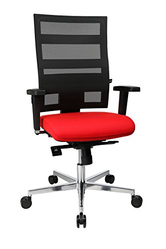 Topstar Bürostuhl Sitness X-Pander Plus inkl. Multifunktions-Armlehnen rot/schwarz von TOPSTAR