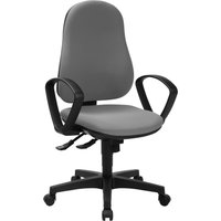 Topstar Stuhl »Support SY« - 60x80x38cm - hellgrau - Polyester / Kunststoff / Holz von Topstar