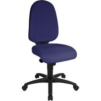 Topstar Bürostuhl Syncro Pro 5, S500 G26 Stoff blau, Gestell schwarz von Topstar