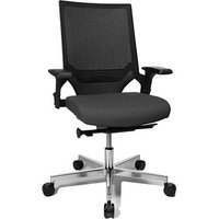 Topstar Bürostuhl T300, TA309A T220 Stoff anthrazit, Gestell alu von Topstar