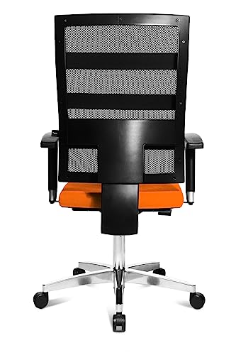 Topstar Bürostuhl X-Pander inkl. höhenverstellbare Armlehnen orange/schwarz von TOPSTAR
