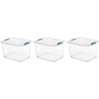 Aufbewahrungsbox "Katla" - 3er-Set, je ca. 12 Liter von Toptex