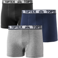Feinripp-Arbeitsunterwäsche 3er-Pack für Herren von Toptex