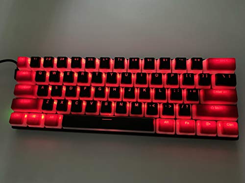 Topwang Pudding keycap 108 Double Shot PBT Pudding keycap ANSI/ISO Translucent OEM Contour keycap Backlight 60% / 87 TKL / 104/108 Cherry MX Switch Mechanical Keyboard von Topwang