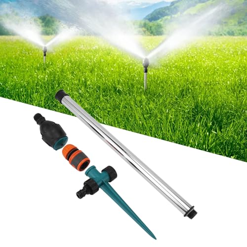Gartensprinkler, 360 Grad Automatisch Rotierender Sprinkler, Einbeinsprinkler Für Die Bewässerung von Hof, Garten, Rasen, Gemüse, Verwenden Gartensprinkler, 360 Grad Automatisch Rotierender Sprinkler, Einbeinsprinkler Für Die Bewässerung von Hof, Garten, Rasen, Gemüse, Verwenden von Topyond