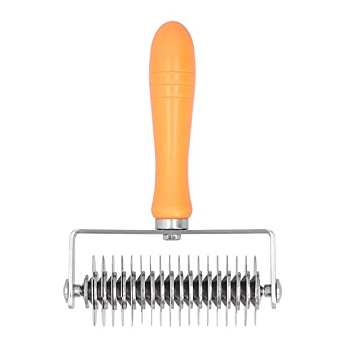 Konditorgitterrollenschneider, Gitterteigschneider, Edelstahl -Teiggitter für Kuchenpizza Brot Rindfleisch Wellington Teig C Roller Cutter Konditorgitterrollenschneider, Gitterteigschneider, Edelstahl -Teiggitter für Kuchenpizza Brot Rindfleisch Wellington Teig C Roller Cutter von Topyond