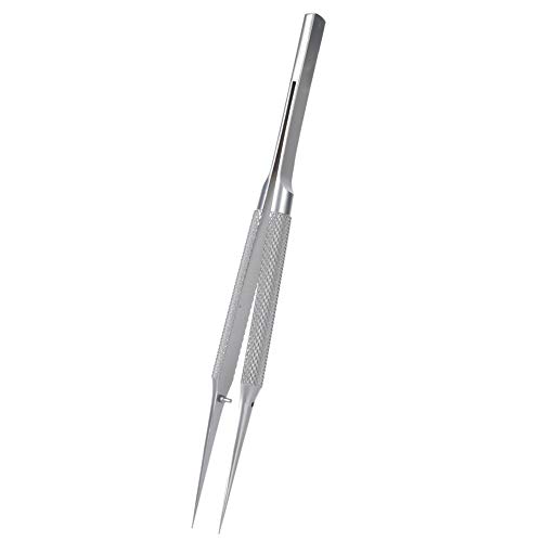 Precision Tweezers Repair Pointed Tweezer, 0.15mm Long Pointed Tip Anti Magnetic Hardware for Microscope Fingerprint Flyline Jewelry Soldering Crafting von Topyond