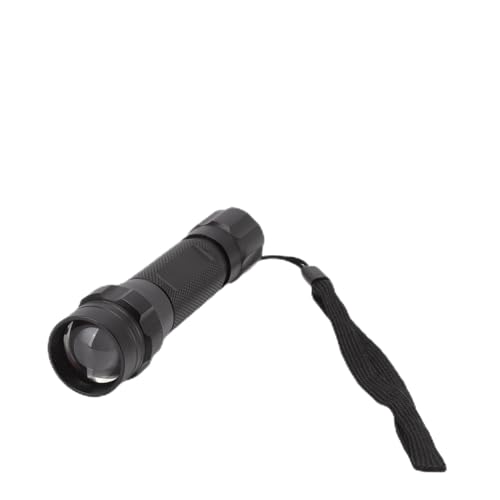 Topyond Blaue LED-Handtaschenlampen, Zoombare Blut-Tracker-Jagd-Taschenlampe aus Aluminiumlegierung Für Blut-Tracking-Licht Im Freien von Topyond