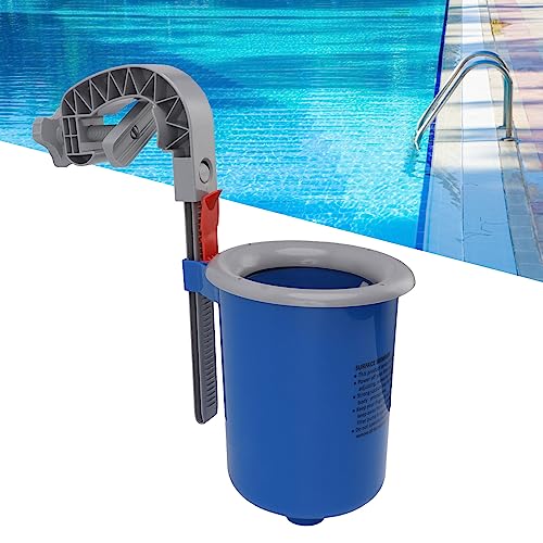 Topyond Blauer Oberirdischer Pool-Oberflächenskimmer Zur Wandmontage – Automatischer Skimmer Zur Poolreinigung – Hält Die Pooloberfläche Sauber Und Frei von Schmutz von Topyond