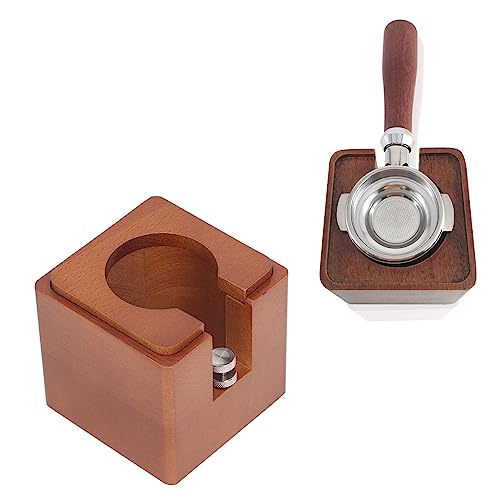 Topyond Kaffee-Siebträger-Halterstation, Holz-Kaffee-Siebträger-Tamping-Ständer, Tamping-Station Für Bodenloser Siebträger, Kaffee-Tamper-Set Für 51 Mm, 54 Mm, 58 Mm Siebträger Topyond Kaffee-Siebträger-Halterstation, Holz-Kaffee-Siebträger-Tamping-Ständer, Tamping-Station Für Bodenloser Siebträger, Kaffee-Tamper-Set Für 51 Mm, 54 Mm, 58 Mm Siebträger von Topyond