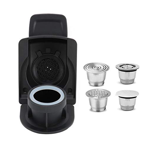 Topyond Kaffeepad Adapter Kapsel Konvertieren Kaffeemaschine Zubehör für Dolce Gusto Einweg/Wiederverwendbare Kapseln Kaffee Herstellung Werkzeug für Home Office von Topyond