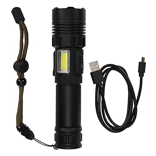 Topyond Multifunktionale LED-Notfall-Taschenlampe Für Den Außenbereich – Taschenlampe aus Aluminiumlegierung – Wasserdicht, Langlebig Und Leicht von Topyond