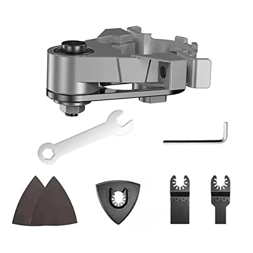 Topyond Multitool Sägeblätter Zubehör 13-teilig,M10 Winkelschleifer Metall Universalkopfadapter Oszillierendes Adapterwerkzeug Für Ersatzschleiferzubehör,Kunststoff Multimaster Sägeblätter Zubehör Set Topyond Multitool Sägeblätter Zubehör 13-teilig,M10 Winkelschleifer Metall Universalkopfadapter Oszillierendes Adapterwerkzeug Für Ersatzschleiferzubehör,Kunststoff Multimaster Sägeblätter Zubehör Set von Topyond