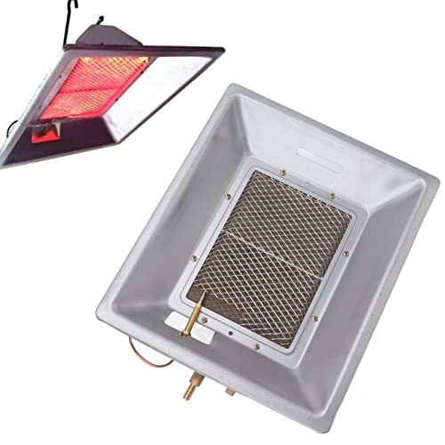 Topyond Verstellbare Wärmeplatte für Küken,2.46 kW/h Küken-Gas-Brut-Heizung,Katalytische Infrarot-Keramik-Heizung Für Geflügel Und Viehställe,Heizplatte,Wärmelampe Für Enten,Ferkel Und Kükenställe von Topyond