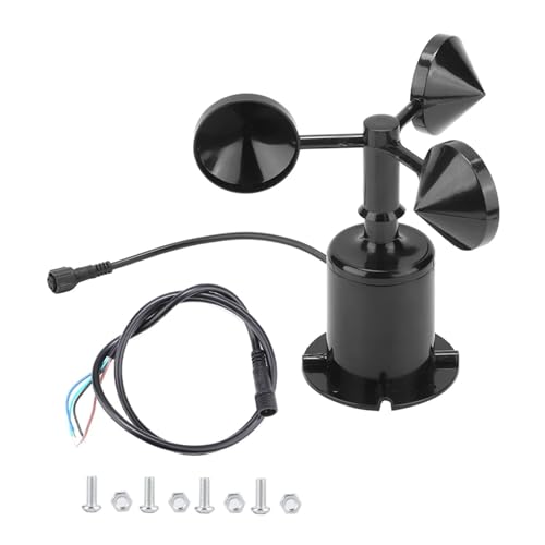 Windgeschwindigkeitssensor, 0-70 m/s Umgebungssignalausgang Impuls Typ drei Tassen Windgeschwindigkeitssensor Anemometer, 5-30 V Ausgangsanemometer Windgeschwindigkeitsüberwachung Windgeschwindigkeitssensor, 0-70 m/s Umgebungssignalausgang Impuls Typ drei Tassen Windgeschwindigkeitssensor Anemometer, 5-30 V Ausgangsanemometer Windgeschwindigkeitsüberwachung von Topyond