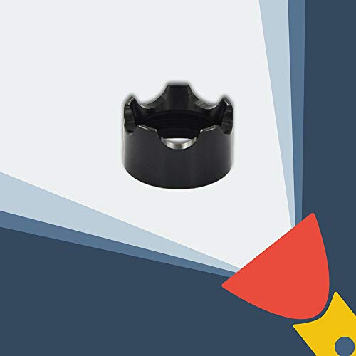 Crenellated Strike Bezel Talon Face Cap for Mini Maglite AA Cell Torch/Flashlight (for LED Mini Maglite) von TorchUpgrades
