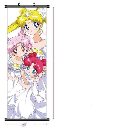 Rollbild/Kakemono aus Stoff/Poster Anime Sailor Moon Farbe 3D wandkunst wand-deko -40*100CM von Torchic