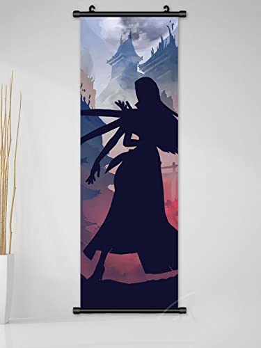 Torchic Rollbild/Kakemono aus Stoff/Poster Anime EINTEILER Farbe 3D wandkunst wand-deko-40*100CM von Torchic