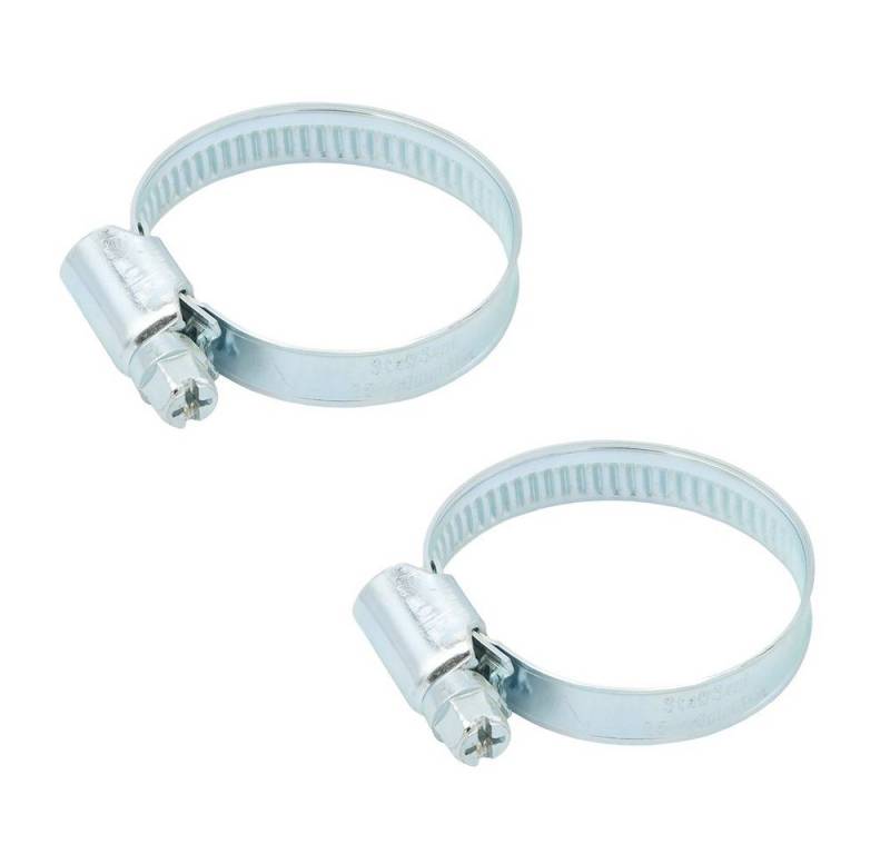 puteus Dichtschelle 2x Schlauchschelle 25-40mm 1" Zoll Schlauchklemme verzinkt von puteus
