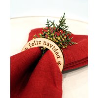 Weihnachtstisch Serviettenhalter, Weihnachts Serviettenhalter, Tischdekoration Aus Holz, Holz. Weihnachtliches Dinner-Party-Favorit Weihnachtstisch Serviettenhalter, Weihnachts Serviettenhalter, Tischdekoration Aus Holz, Holz. Weihnachtliches Dinner-Party-Favorit von Toritoridecor