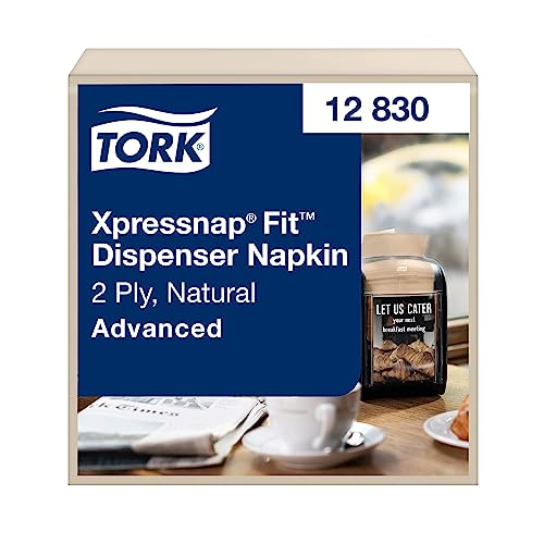 Tork Xpressnap Fit® Natur Spenderserviette N14, 2-lagig, 720 Stück, 12830 von Tork