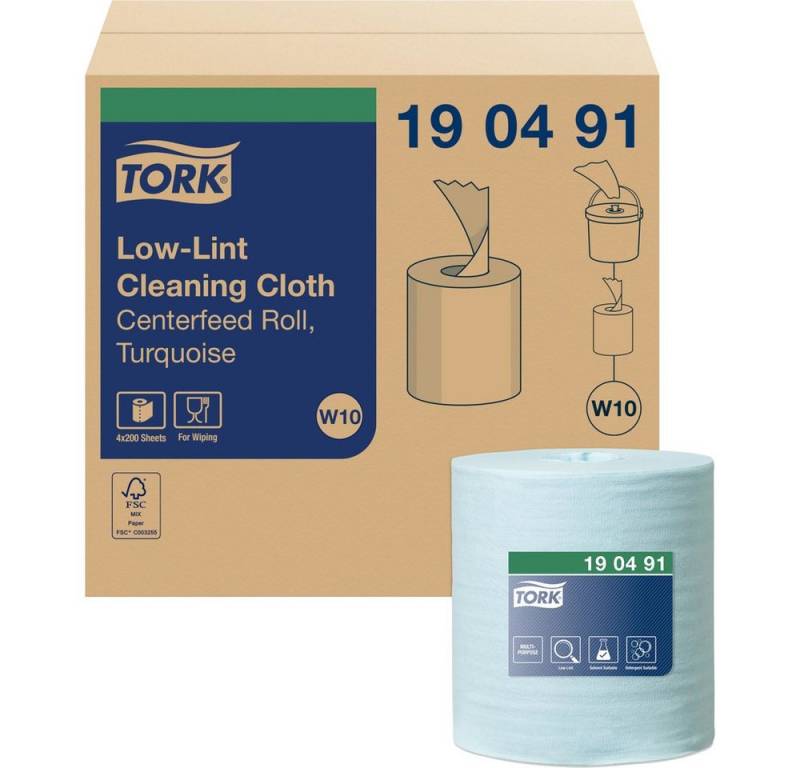 TORK Bienenwachstücher TORK Fusselarme Reinigungstücher im W10 Spendereimer, 1-lagig 190491 TORK Bienenwachstücher TORK Fusselarme Reinigungstücher im W10 Spendereimer, 1-lagig 190491 von Tork