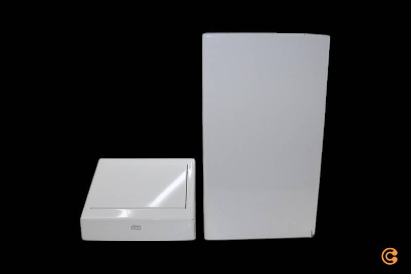 TORK System B1 Mülleimer Abfall 50 l Metall 341x706x258mm Weiß SIEHE TEXT/FOTO von Tork