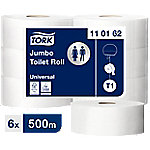 Tork Universal Toilettenpapier Jumbo T1 1-lagig 110162 6 Rollen à 2500 Blatt von Tork