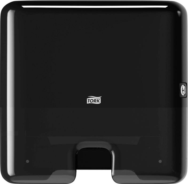 Tork 552108 Elevation Handtuchspender Spender Papierhandtuch Kunststoff Schwarz  B-Ware von Tork