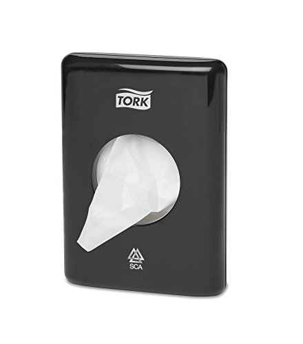 Tork 566008 Spender für Hygienebeutel, Schwarz (8-er Pack) von Tork