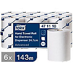 Tork Advanced Falthandtücher H13 Gerollt Blau 2-lagig 290068 6 Rollen à 625 Blatt von Tork